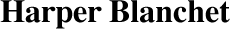 Harper Blanchet Logo